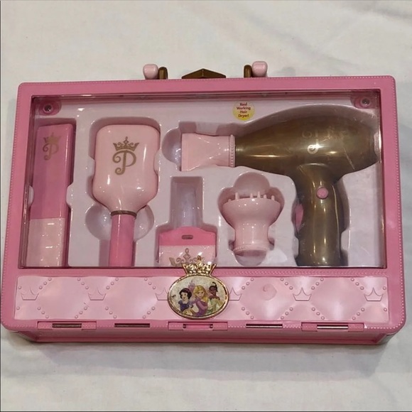 Disney Toys Disney Princess Travel Hair Tote Doll Accessories